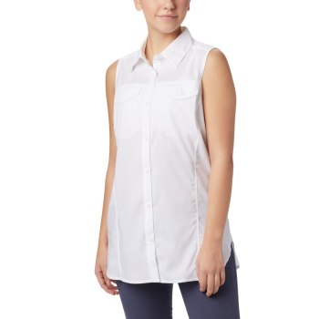 Columbia Ženske Košulje - Silver Ridge Lite Sleeveless Bijele | SBHD-23975